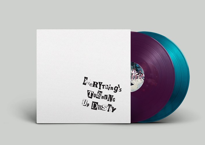 KRASH SLAUGHTA / EVERYTHING`S TURNING UP DUSTY (12INCH) (TRANSPARENT DEEP PURPLE TRANSPARENT SEA BLUE)