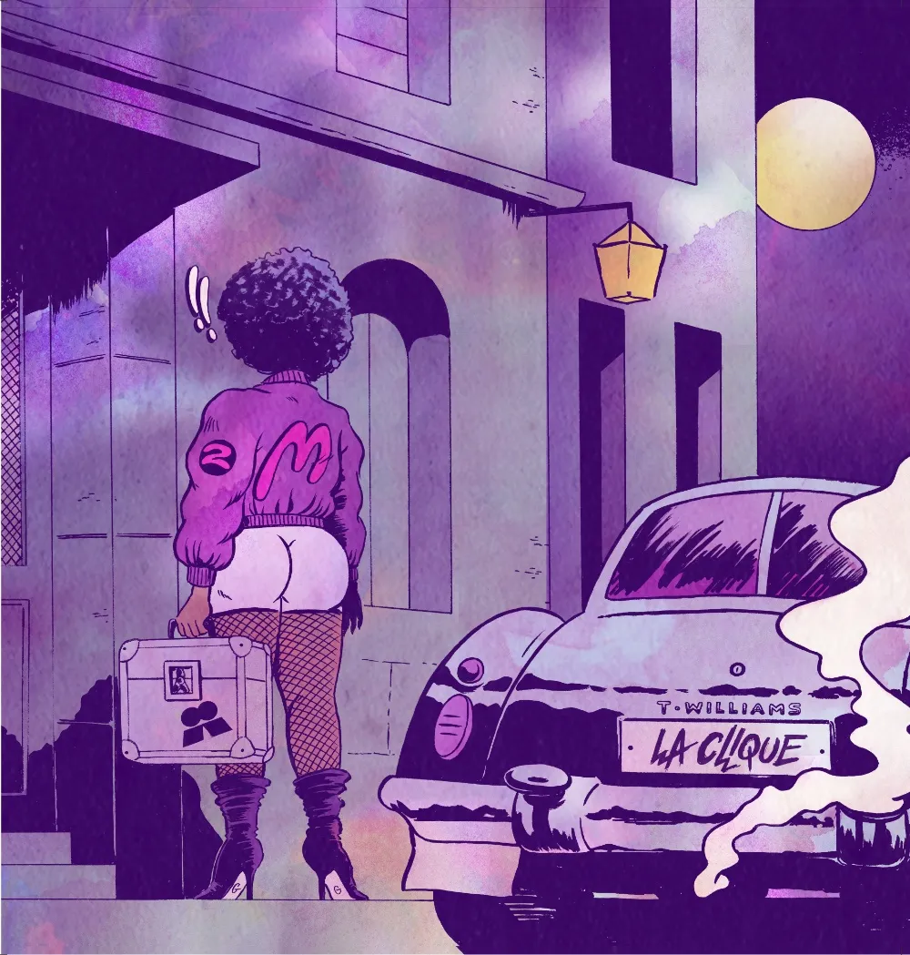 TESFA WILLIAMS / LE CLIQUE EP (12")