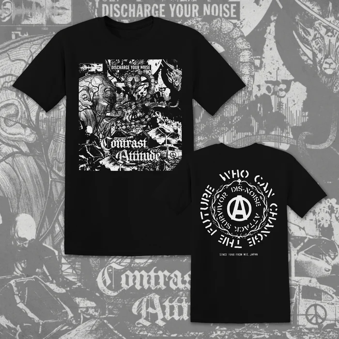 CONTRAST ATTITUDE / M/(WCCTF) T-SHIRT
