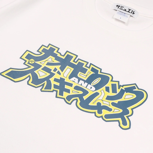 ナオヒロック&スズキスムース / SAMUEL NAOHIROCK & SUZUKISMOOTH TEE (WHITE)(S)