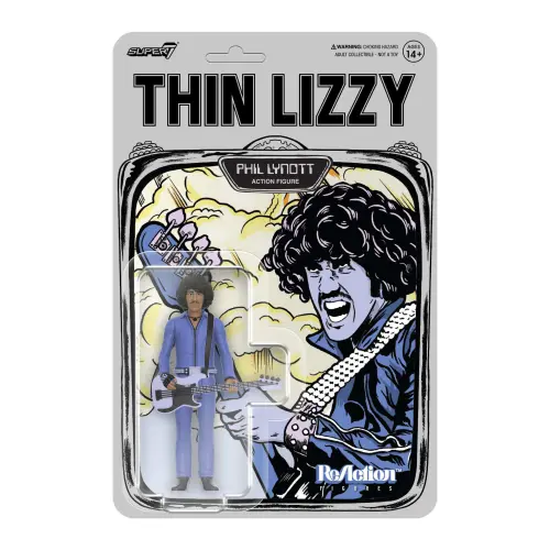 THIN LIZZY / シン・リジィ / リ・アクション/ THIN LIZZY シン・リジィ フィル・ライノット ジェイルブレイク ver / THIN LIZZY REACTION FIGURES WAVE 02 - THIN LIZZY (JAILBREAK)