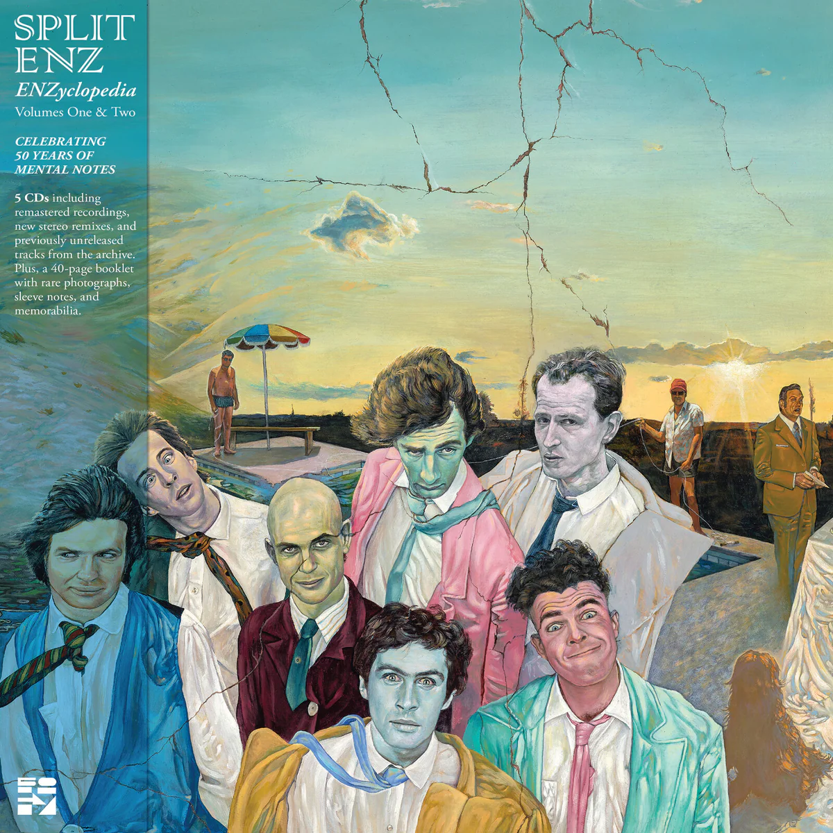 SPLIT ENZ / スプリット・エンズ / ENZYCLOPEDIA - VOLUMES ONE & TWO (5CD)
