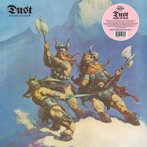 DUST / ダスト / HARD ATTACK (BLUE COLORED VINYL)