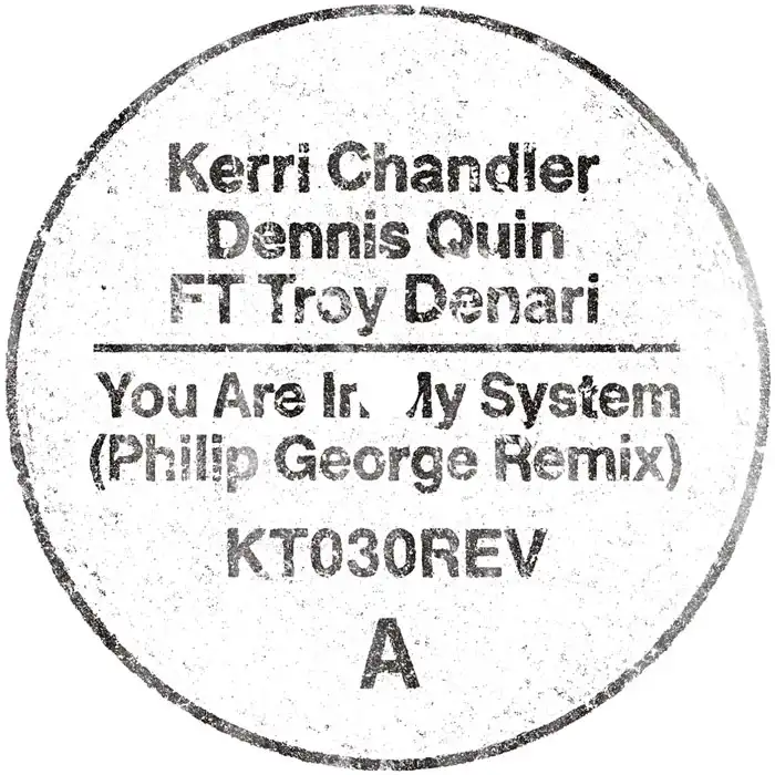 KERRI CHANDLER & DENNIS QUIN FT TROY DENARI / YOU ARE IN MY SYSTEM (PHILIP GEORGE REMIX)