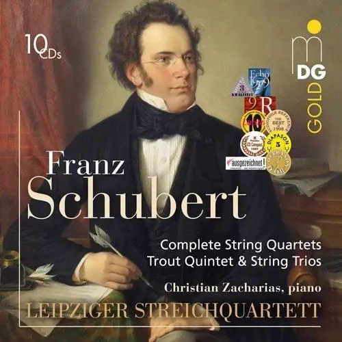 LEIPZIGER STREICHQUARTETT / ライプツィヒ弦楽四重奏団 / SCHUBERT:COMPLETE STRING QUARTETS/TROUT QUINTET