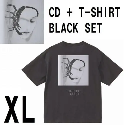 TORTOISE / トータス / Touch CD & T-shirt Black set XL