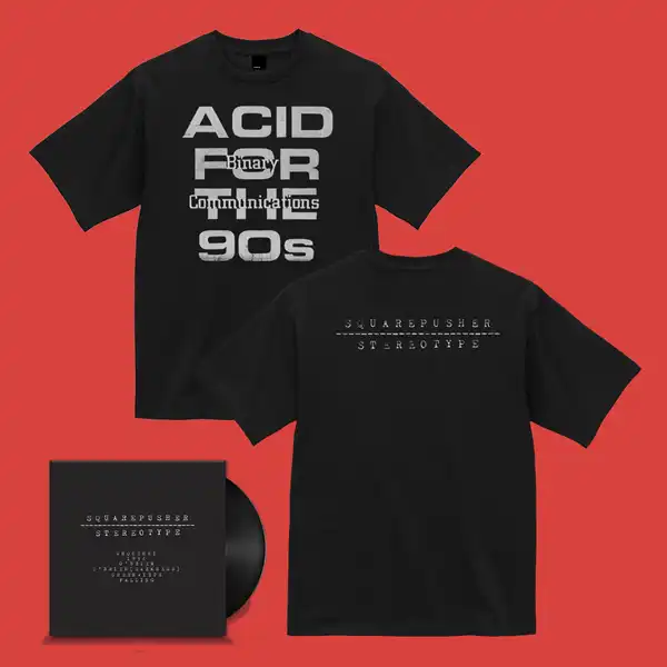 SQUAREPUSHER / スクエアプッシャー / STEREOTYPE / ステレオタイプ（2LP+T-SHIRTS[M]）