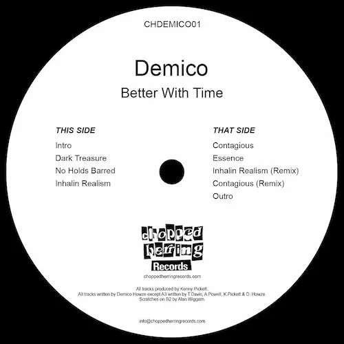 DEMICO(HIPHOP) / BETTER WITH TIME EP (LP) (AQUAMARINE VINYL)