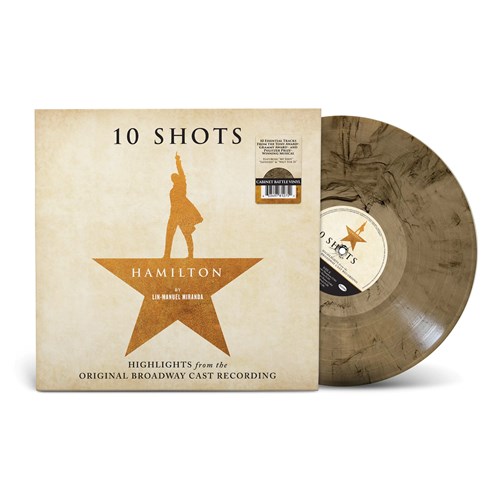 LIN-MANUEL MIRANDA / リン=マニュエル・ミランダ / HAMILTON : 10 SHOTS (HIGHLIGHTS FROM THE ORIGINAL BROADWAY CAST RECORDING) (LP)