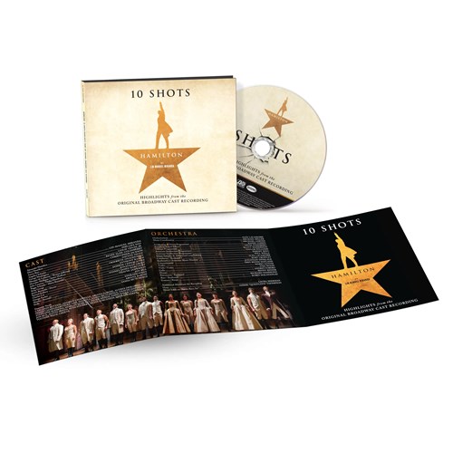LIN-MANUEL MIRANDA / リン=マニュエル・ミランダ / HAMILTON : 10 SHOTS (HIGHLIGHTS FROM THE ORIGINAL BROADWAY CAST RECORDING) (CD)