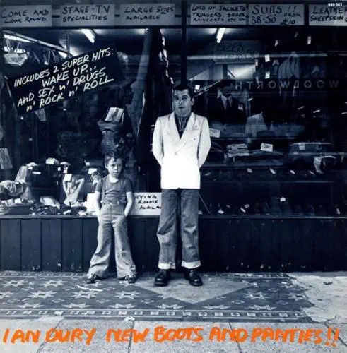 IAN DURY / イアン・デューリー / NEW BOOTS AND PANTIES!! (LP)