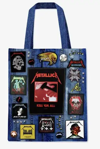 METALLICA / メタリカ / METALLICA - BATTLE BAG - 16 X 16 SOFT POLYESTER BAG WITH WEB HANDLES