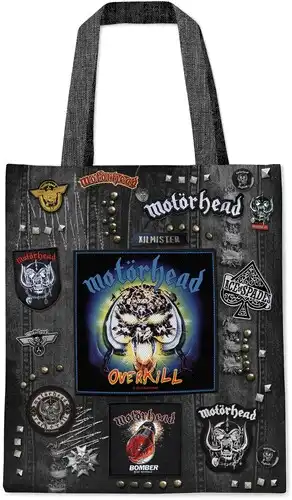 MOTORHEAD / モーターヘッド / MOTORHEAD - BATTLE BAG - 16 X 16 SOFT POLYESTER BAG WITH WEB HANDLES