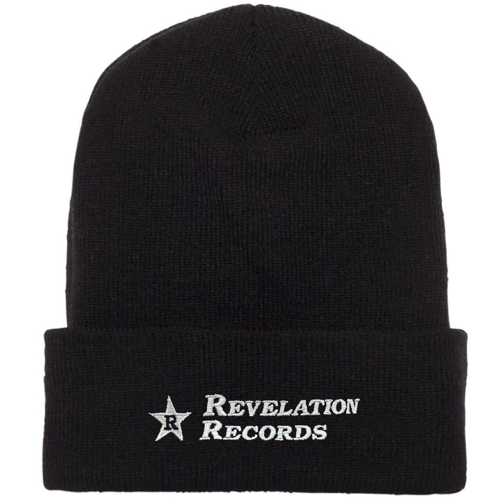 REVELATION RECORDS / LOGO BEANIE - BLACK