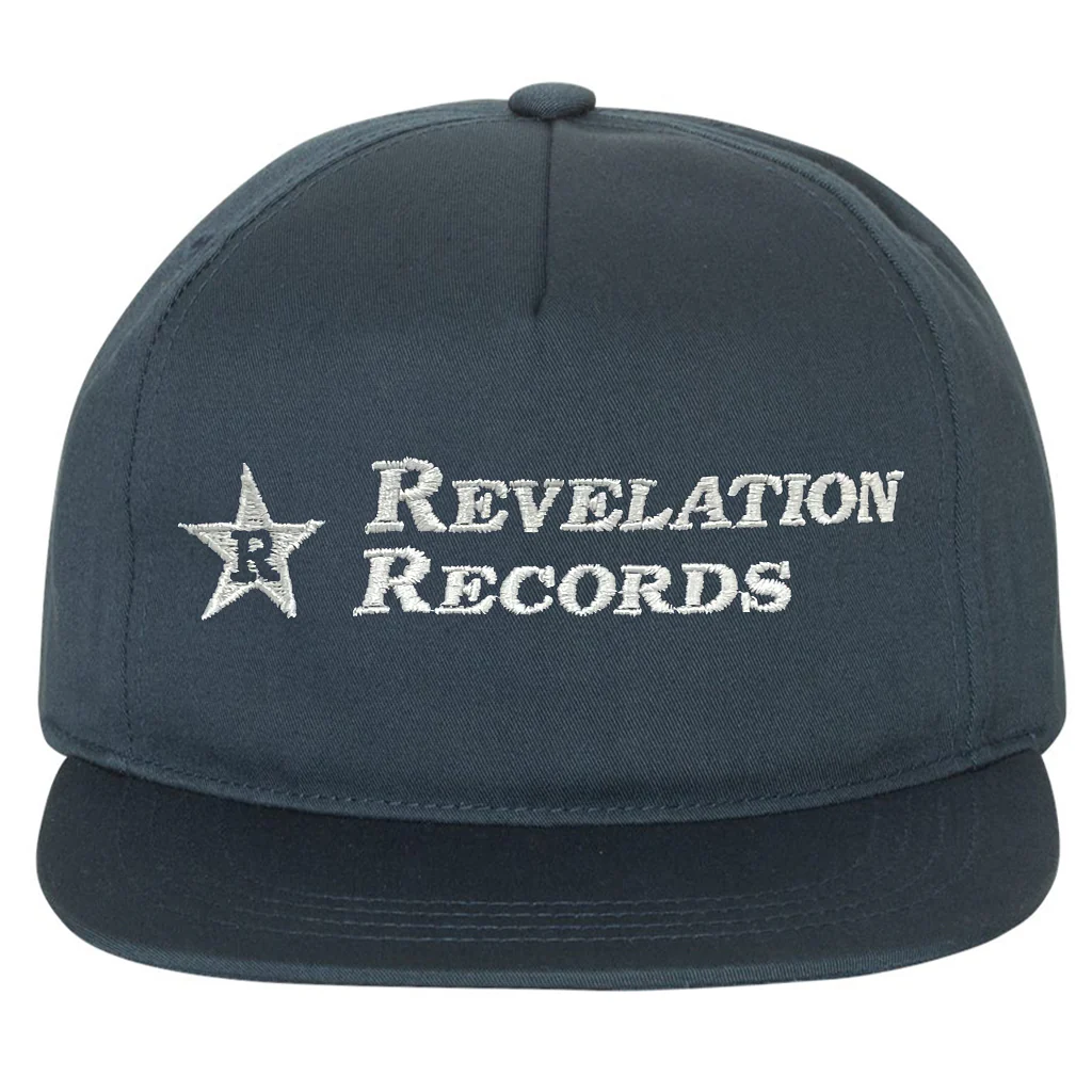 REVELATION RECORDS / LOGO SNAPBACK HAT - NAVY