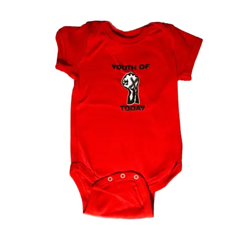 YOUTH OF TODAY / ユース・オブ・トゥデイ / FIST - BABY ONESIE (3-6 MONTHS)