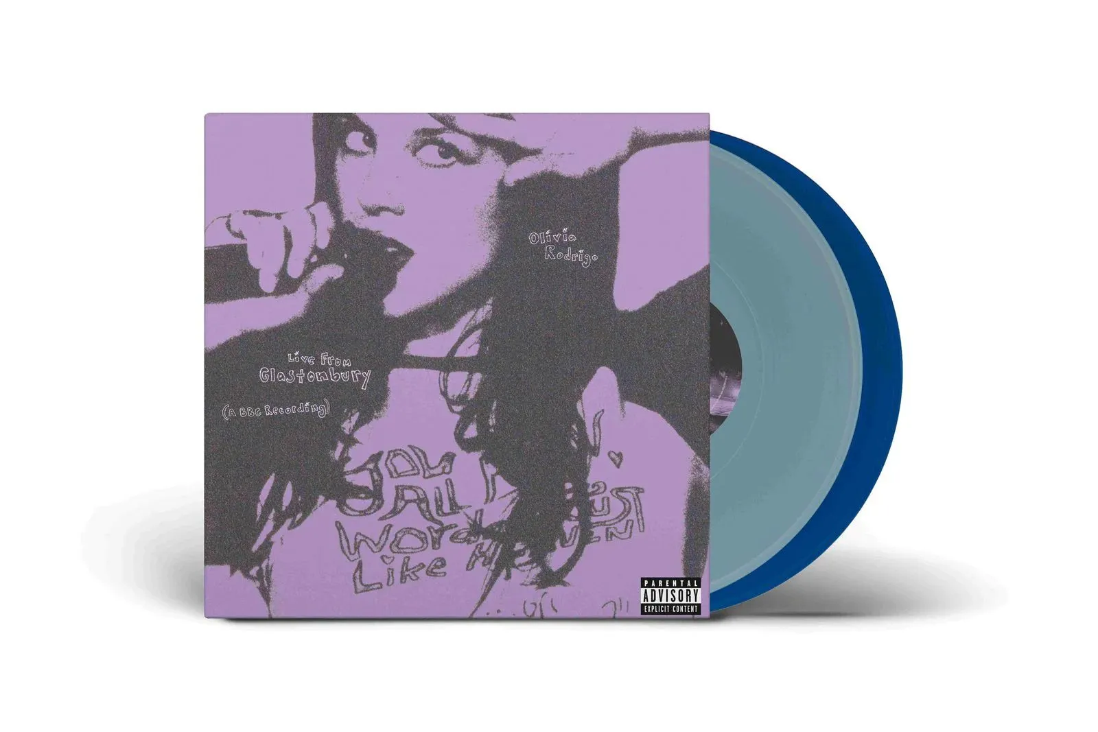 OLIVIA RODRIGO / オリヴィア・ロドリゴ / LIVE FROM GLASTONBURY (A BBC RECORDING) - LIGHT BLUE & COBALT VINYL
