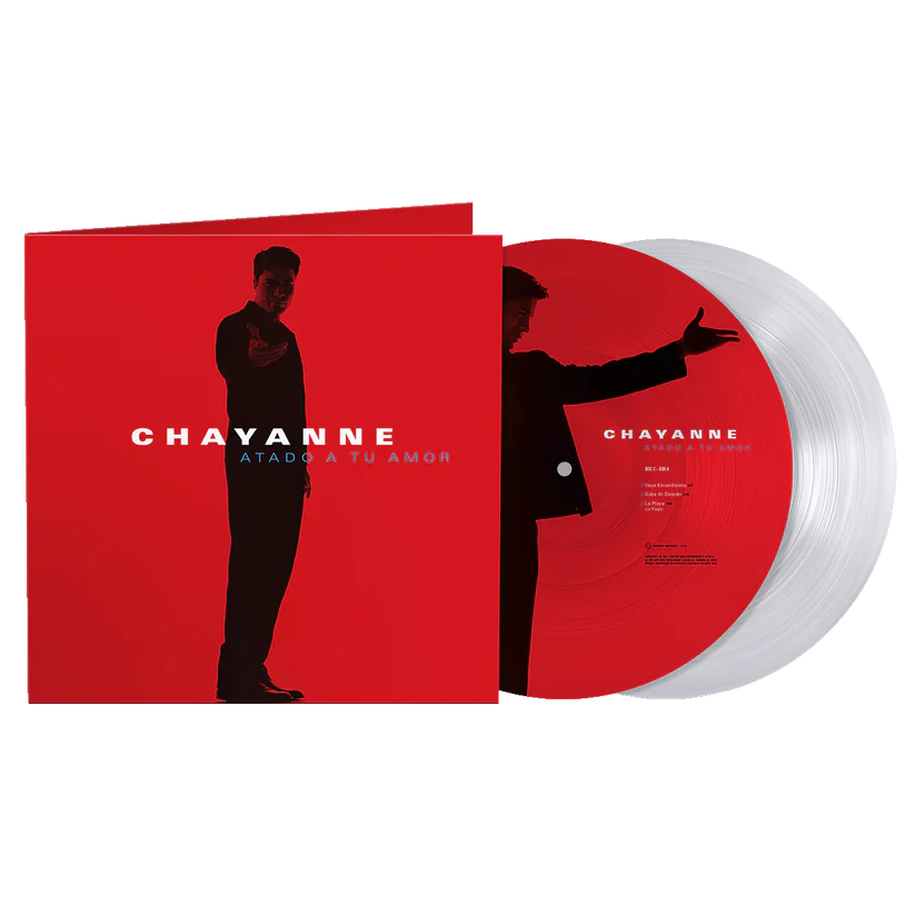 CHAYANNE / チャヤン / ATADO A TU AMOR (2LP, CLEAR VINYL & RED PICTURE DISC VINYL)