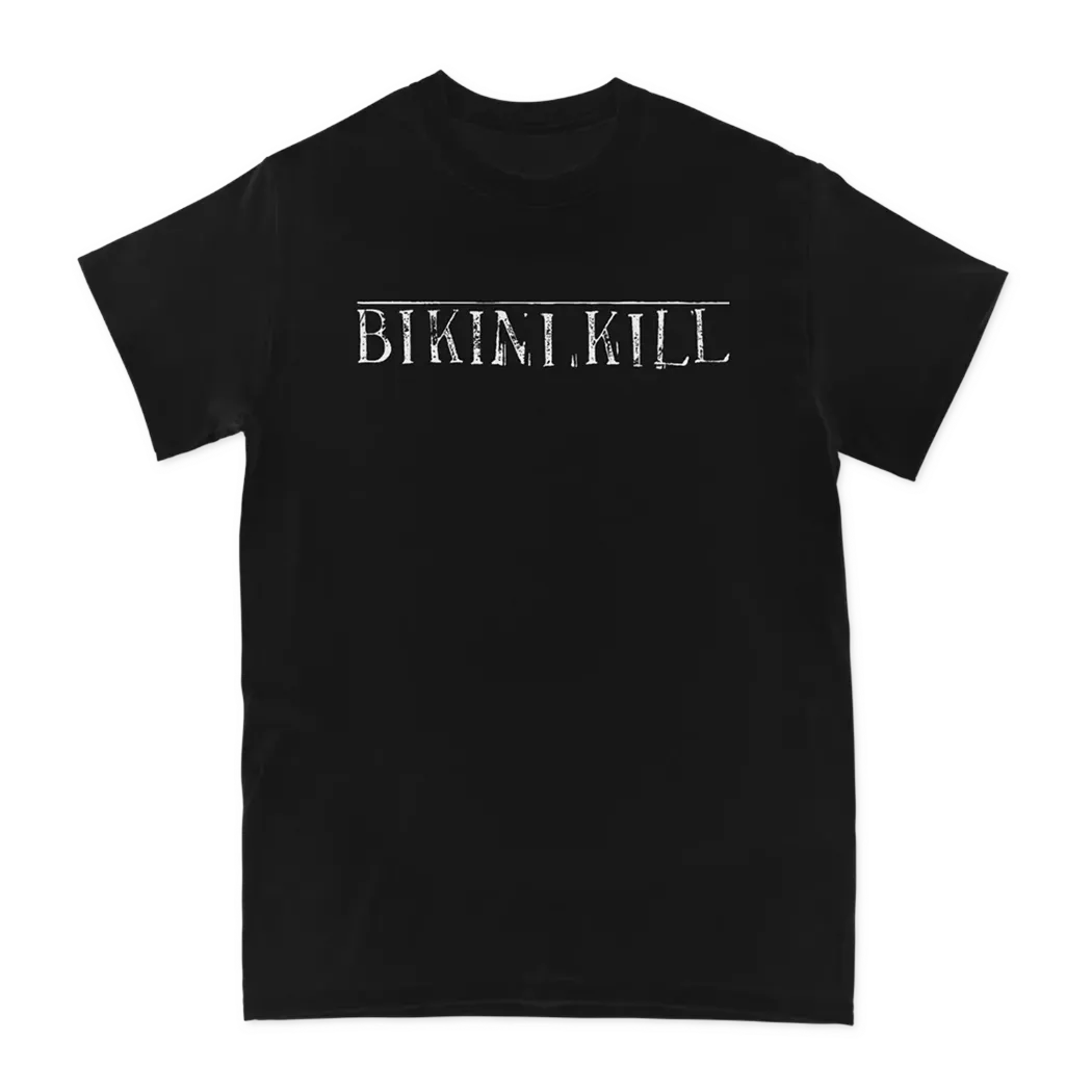 BIKINI KILL / ビキニ・キル / XL/CLASSIC BK LOGO TEE - BLACK
