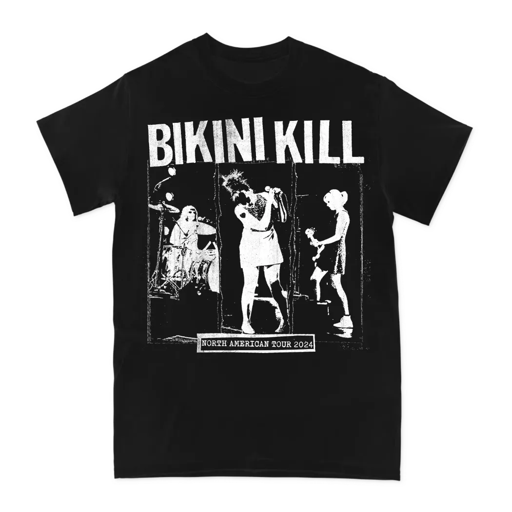 BIKINI KILL / ビキニ・キル / XL/2024 NORTH AMERICAN TOUR TEE