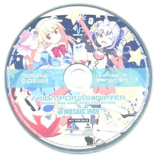MOSAIC.WAV / AKIBA-POP И SCRIPTER 特典DISC