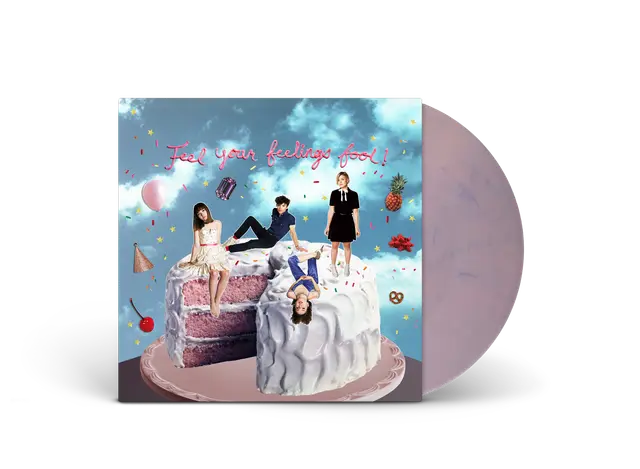 REGRETTES / リグレッツ / FEEL YOUR FEELINGS FOOL! [LP] (MARBLED PINK & BLUE VINYL)