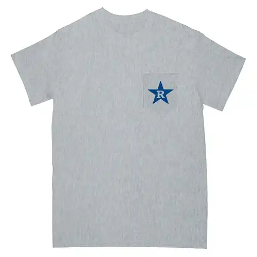 REVELATION RECORDS / L/LOGO POCKET T-SHIRT LIGHT STEEL