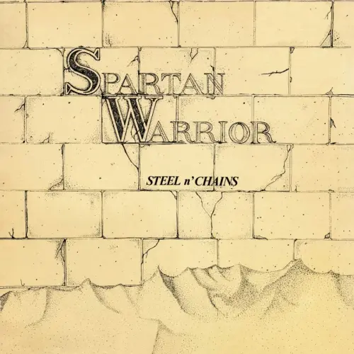 SPARTAN WARRIOR / STEEL N' CHAINS (BLACK VINYL)