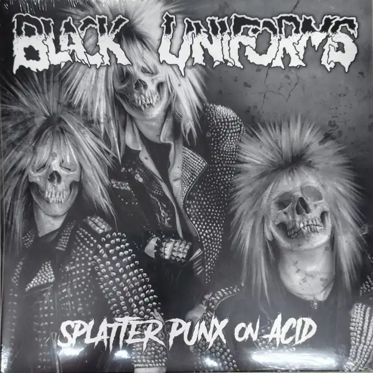 BLACK UNIFORMS / ブラックユニフォームズ / SPLATTER PUNX ON ACID (LP/SPLATTER VINYL)