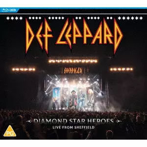 DEF LEPPARD / デフ・レパード / ダイアモンド・スター・ヒーローズ・ライヴ・フロム・シェフィールド(Blu-ray+2SHM-CD) / DIAMOND STAR HEROES LIVE FROM SHEFFIELD