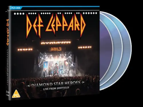 DEF LEPPARD / デフ・レパード / DIAMOND STAR HEROES LIVE FROM SHEFFIELD (2CD+Blu-Ray)