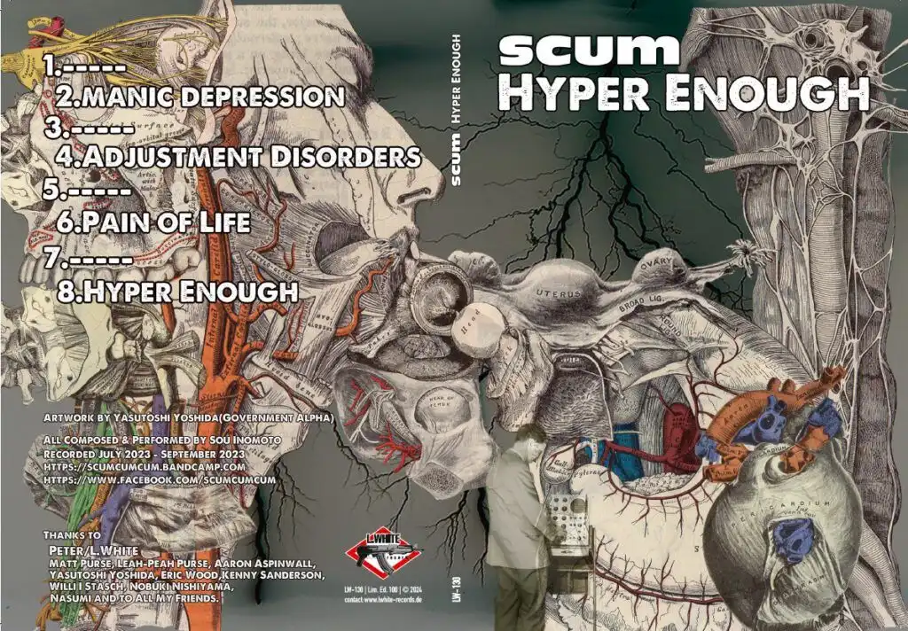 SCUM (NOISE) / HYPER ENOUGH [CD]