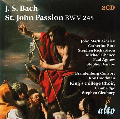STEPHEN CLEOBURY / スティーヴン・クレオバリー / BACH:ST.JOHN PASSION (CD-R)