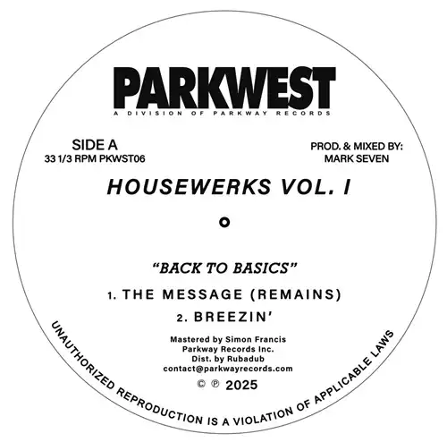 MARK SEVEN / マーク・セヴン / HOUSEWERKS VOL I - BACK II BASICS