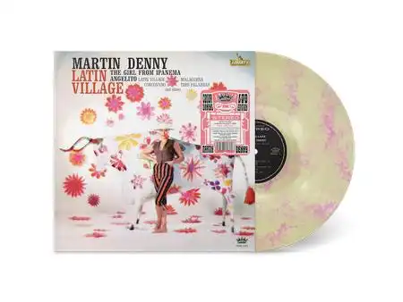 MARTIN DENNY / マーティン・デニー / LATIN VILLAGE (LIMITED EDITION FLORAL SWIRL COLORED VINYL)
