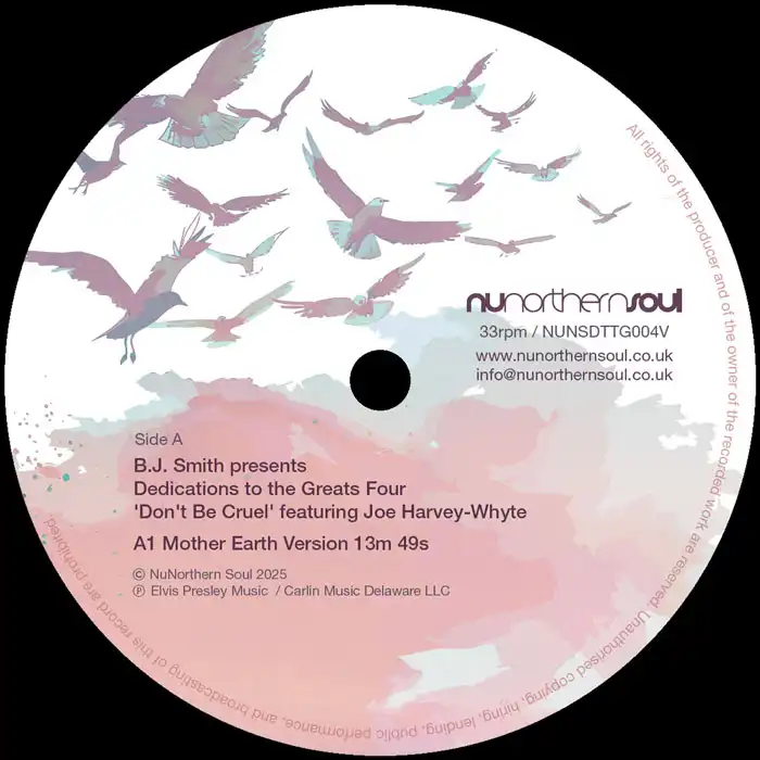 B.J. SMITH / B.J. スミス / DEDICATIONS TO THE GREATS FOUR DON'T BE CRUEL' FEATURING JOE HARVEY-WHYTE