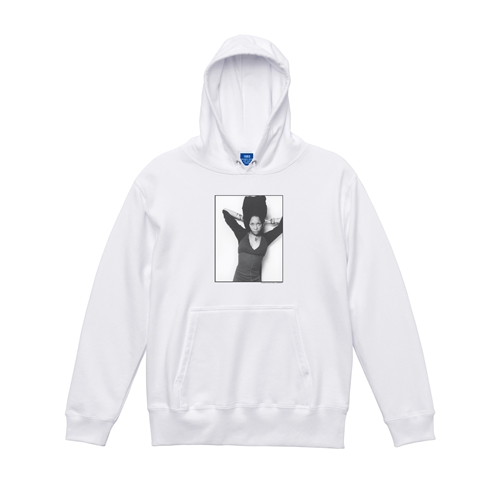 ERYKAH BADU / エリカ・バドゥ / 1993 BADU HOODIE(WHITE)(L)