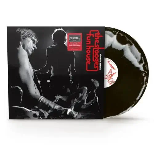 The Stooges / Funhouse イギーポップ レコード ALTERNATE FUN HOUSE (OPAQUE WHITE WITH BLACK VINYL, ROCKTOBER 2025