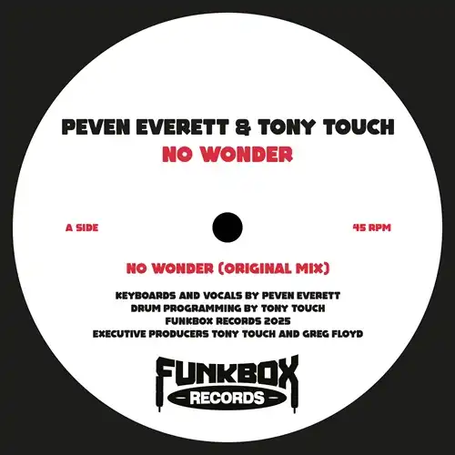 PEVEN EVERETT & TONY TOUCH / NO WONDER (INCL. YORUBA SOUL RMX)