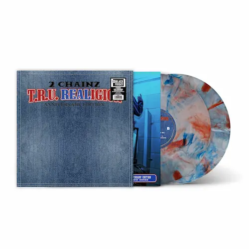 2 CHAINZ / T.R.U. REALIGION (2LP) (RED, WHITE & BLUE MARBLED VINYL) (ANNIVERSARY EDITION)