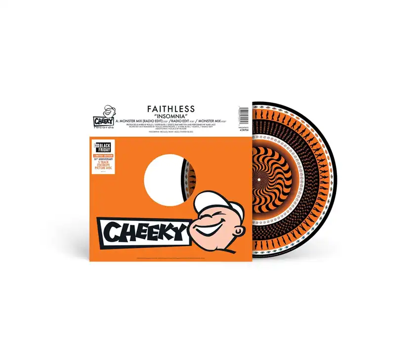 FAITHLESS / フェイスレス / INSOMNIA (12INCH ZOETROPE PICTURE VINYL FOR RSD)