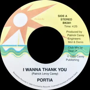 PORTIA / I WANNA THANK YOU SPECIAL MIX