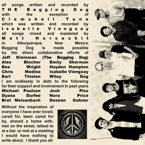 BEGGING DOG / DEMO 1 (COLORED LP)