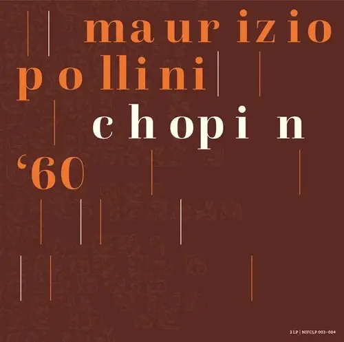 MAURIZIO POLLINI / マウリツィオ・ポリーニ / ショパン国際ピアノ･コンクール･ライヴ 1960年第6回（LP） / THE 6TH INTERNATIONAL CHOPIN COMPETITION