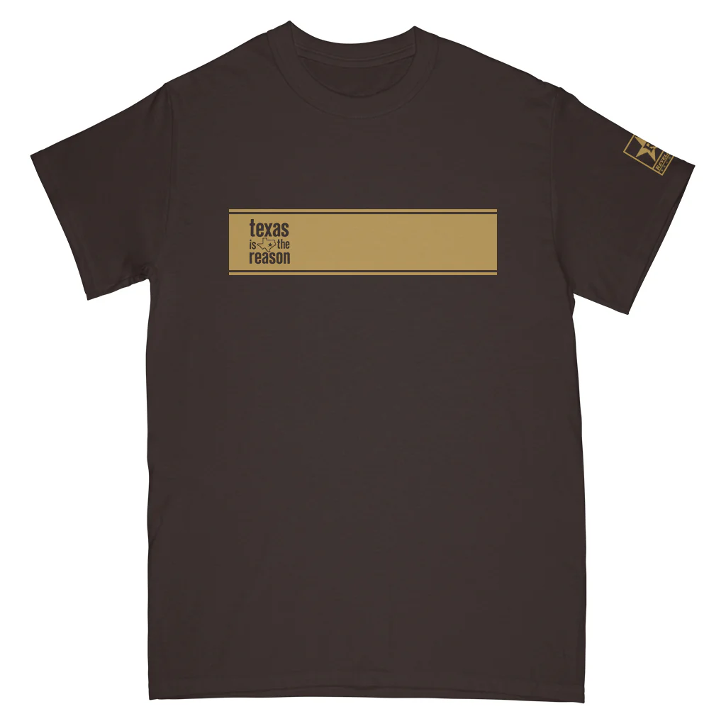 TEXAS IS THE REASON / テキサス・イズ・ザ・リーズン / M/ORIGINAL STRIPE T-SHIRT (DARK CHOCOLATE)