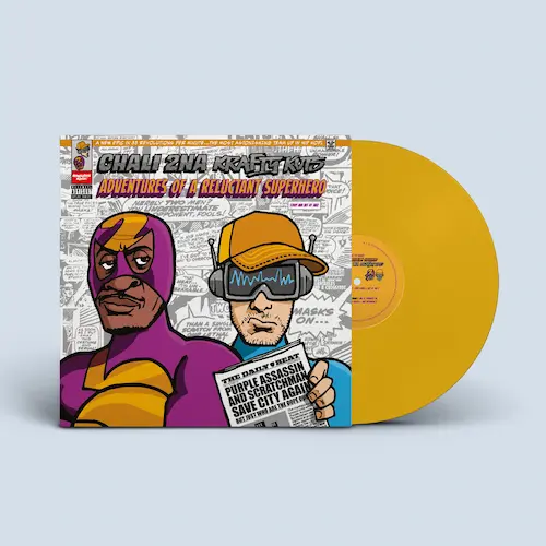 CHALI 2NA & KRAFTY KUTS / ADVENTURES OF A RELUCTANT SUPERHERO (LP) (YELLOW VINYL)