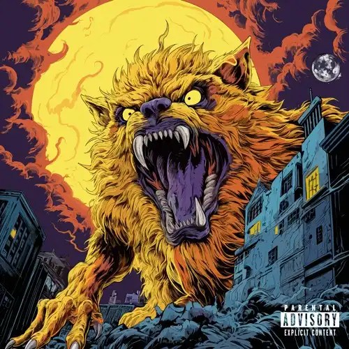 SUBSTANCE810 & HOBGOBLIN / DEATH WAITS IN THE DARK (LP) (SPLATTER COLORED VINYL)