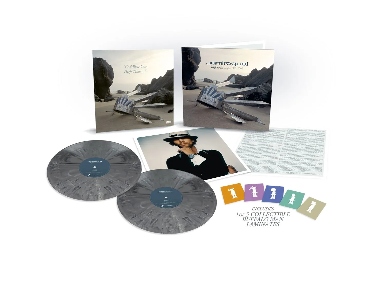 JAMIROQUAI / ジャミロクワイ / HIGH TIMES - TOUR EDITION (MARBLED STEEL VINYL)