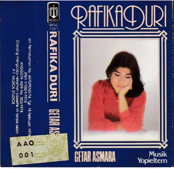 RAFIKA DURI / ラフィカ・ドゥリ / GETAR ASMARA