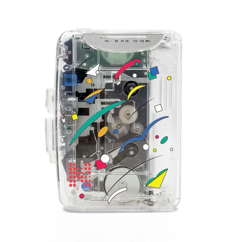 V.A. (NEONCITY) / CITY BOY CASSETTE PLAYER (CLEAR)